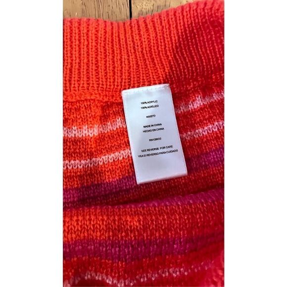 MADDEN NYC RED PINK PURPLE SHORTS WOMENS SIZE L - Picture 9 of 12